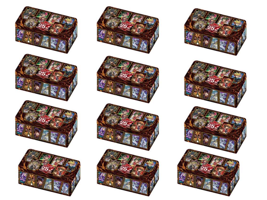PRE-ORDER: Yu-Gi-Oh TCG 25th Anniversary Tin: Dueling Heroes 12 тина (1 кашон)