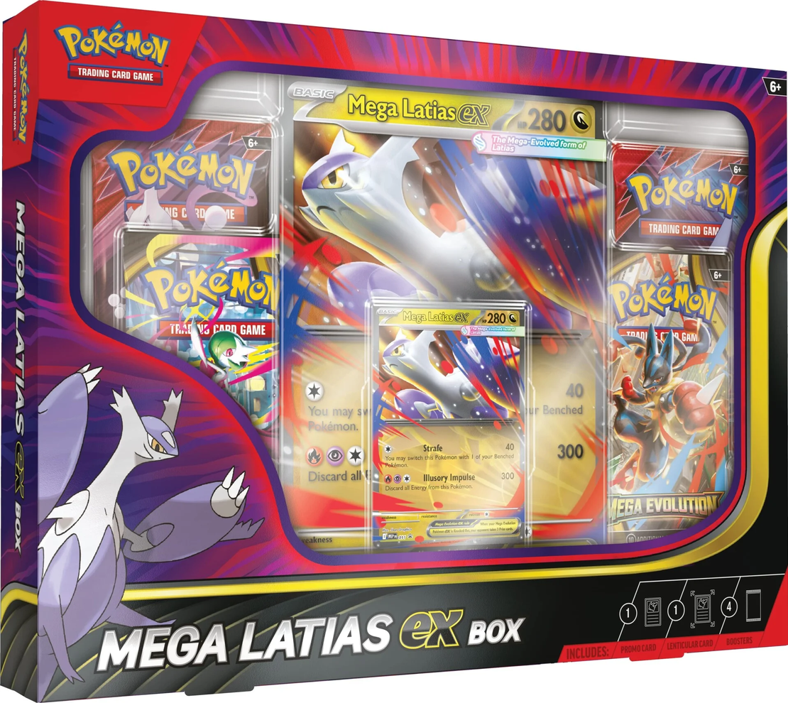 Pokemon TCG: Mega Latias Ex Box