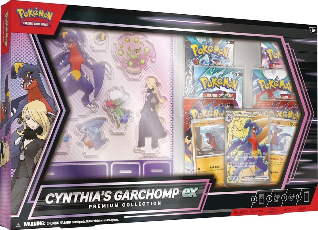 Pokemon TCG: Cynthia Garchomp Ex Premium Collection