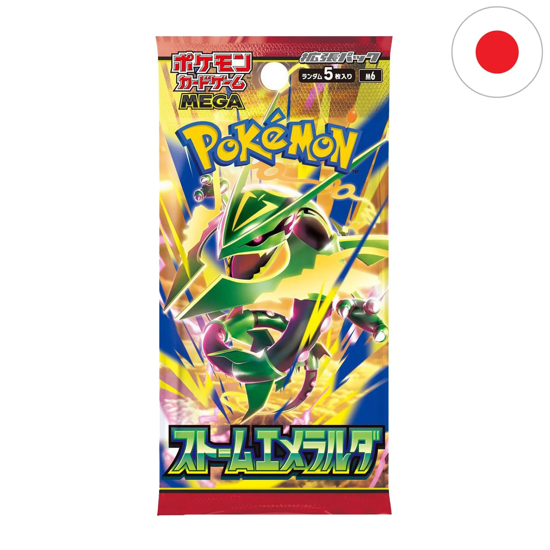 PRE-ORDER: Pokémon TCG – Storm Emerald (M6) Бустер Кутия (30 бустера) – Японско издание