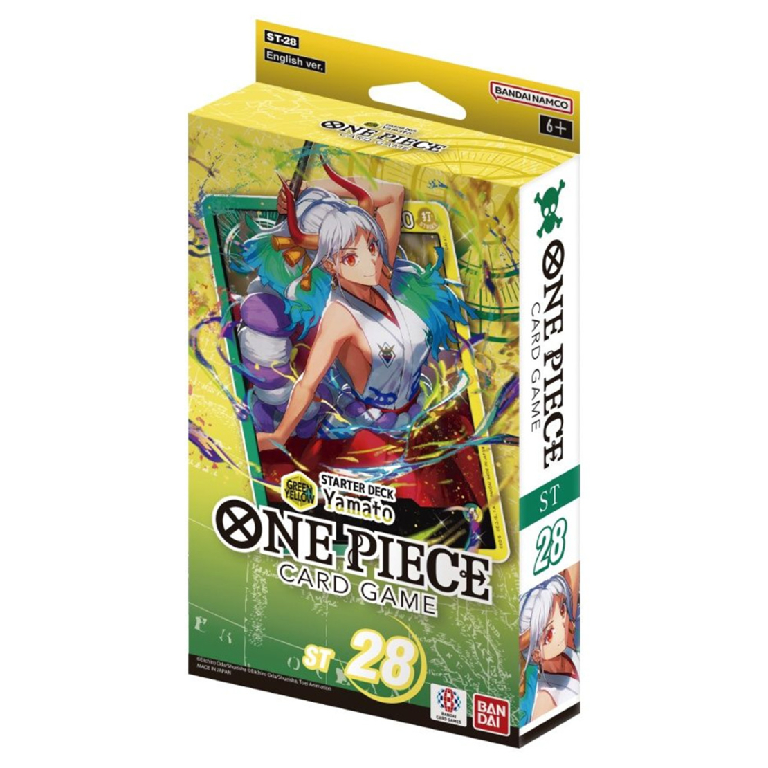 One Piece Card Game - Стартово тесте за игра - Green/Yellow Yamato ST28