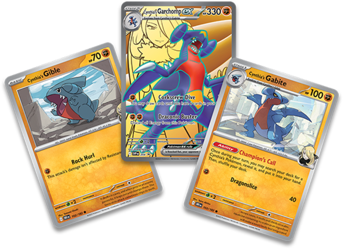 Pokemon TCG: Cynthia Garchomp Ex Premium Collection