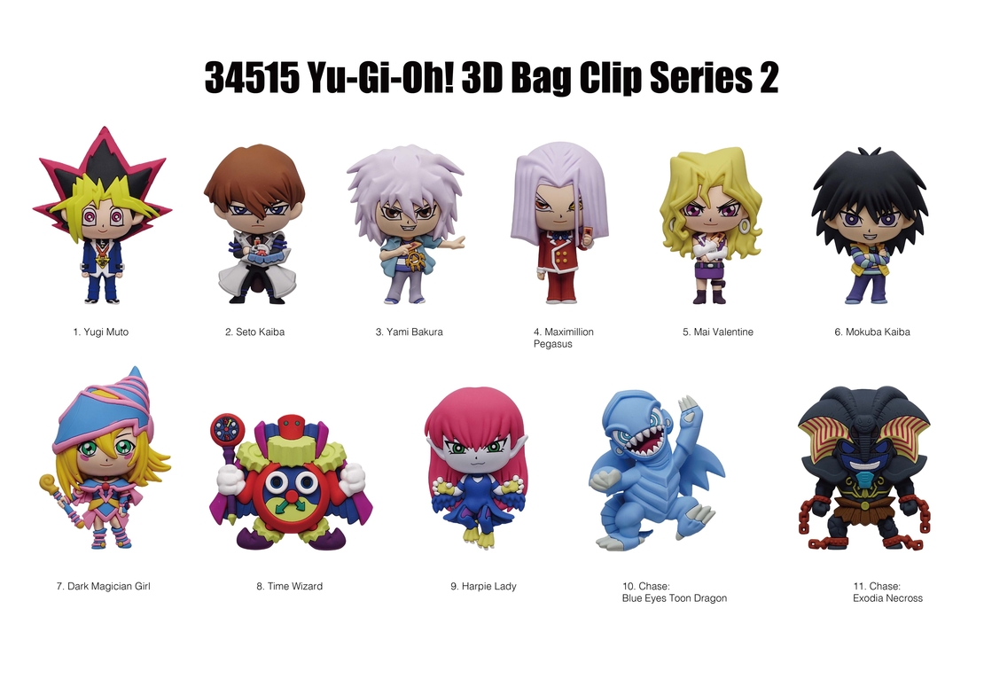 Yu-Gi-Oh - 3D Ключодържател Фигурка Късметче