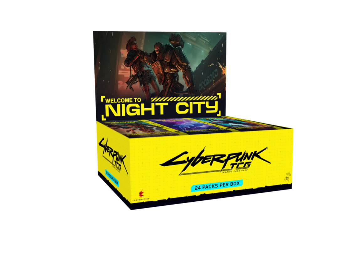 PRE-ORDER: Cyberpunk TCG: Welcome to Night City Бустер кутия (24 бустера)