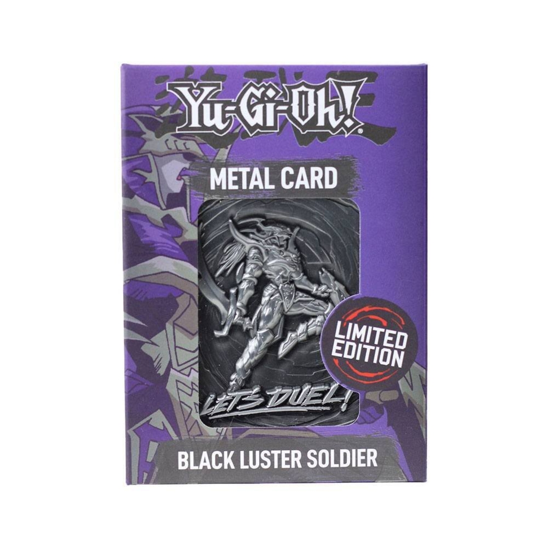 Yu-Gi-Oh!  Black Luster Soldier Limited Edition метална карта