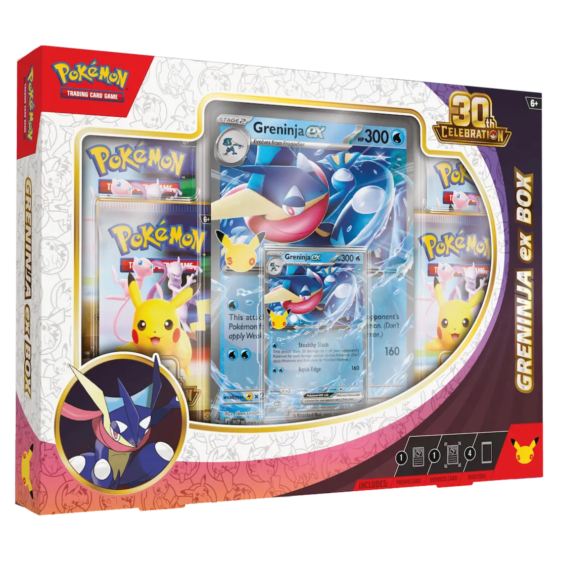Pokemon TCG 30th Celebration - Greninja ex Box