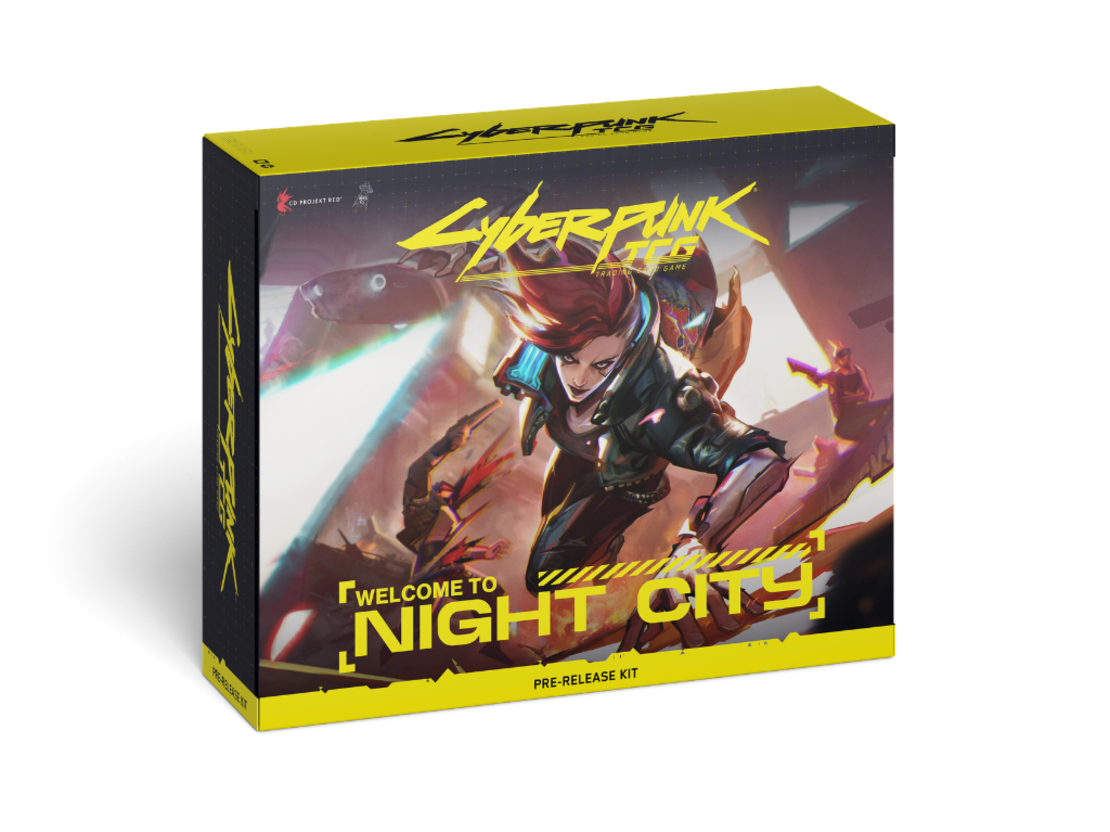 PRE-ORDER: Cyberpunk TCG: Welcome to Night City - Pre-Release Kit