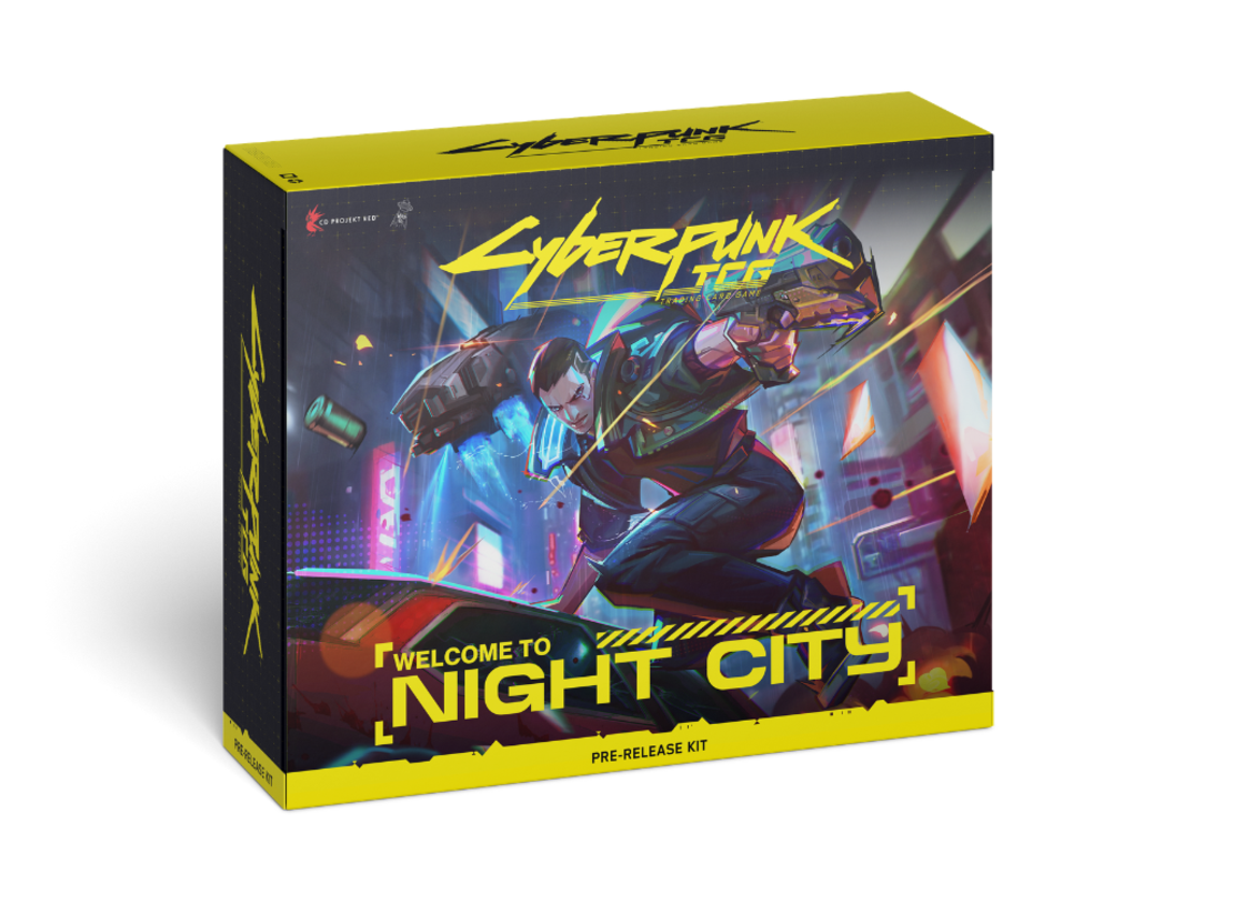 PRE-ORDER: Cyberpunk TCG: Welcome to Night City - Pre-Release Kit