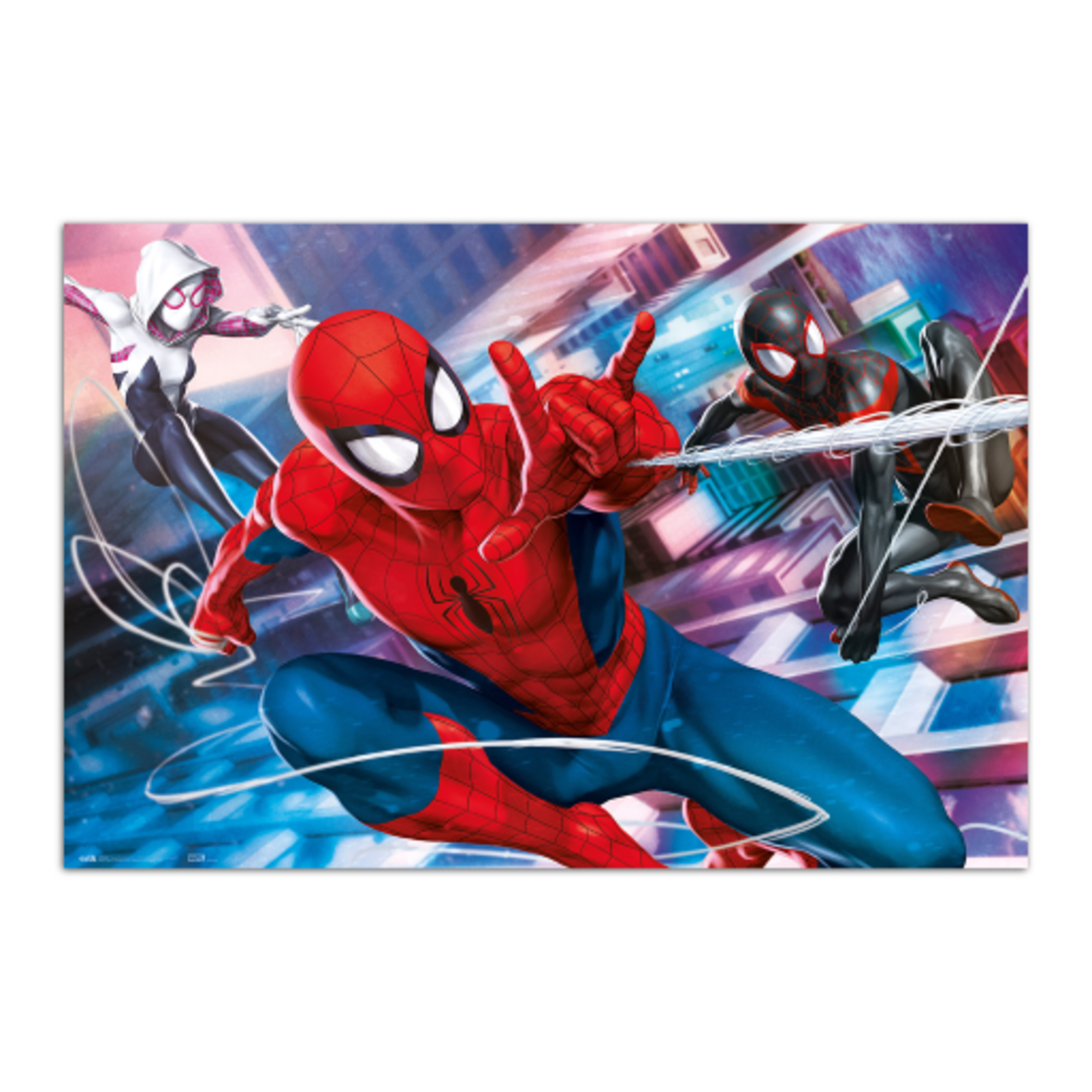 Marvel Spider-Man Голям Плакат - Peter Miles & Gwen