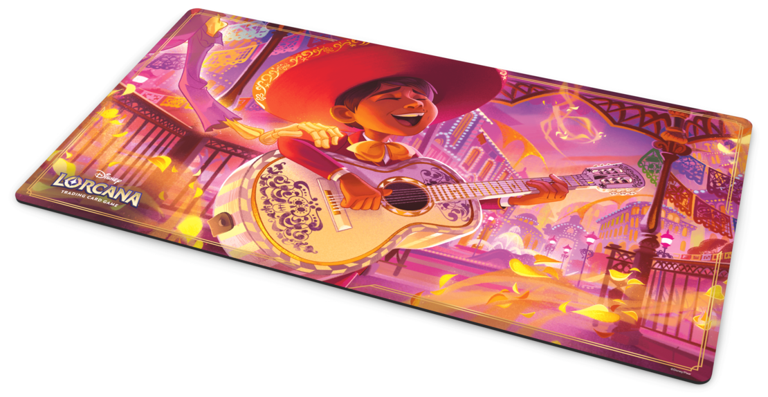 PRE-ORDER: Disney Lorcana TCG - Miguel Rivera – Promising Musician Playmat (подложка за игра)