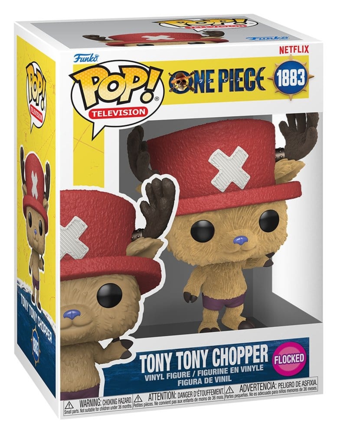Funko POP One Piece Netflix - Tony Chopper (Flocked)