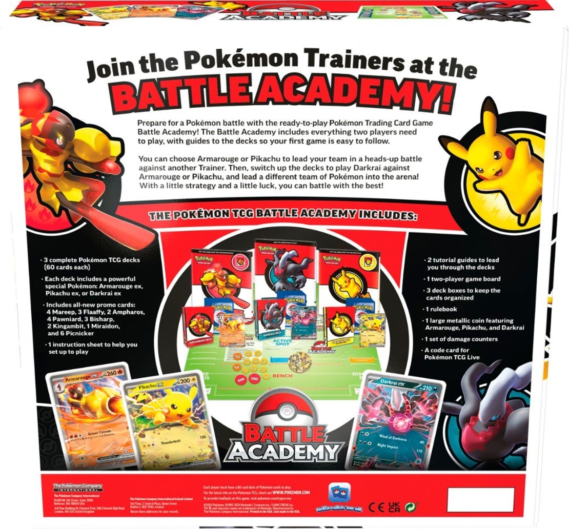 Pokemon TCG Battle Academy 2024