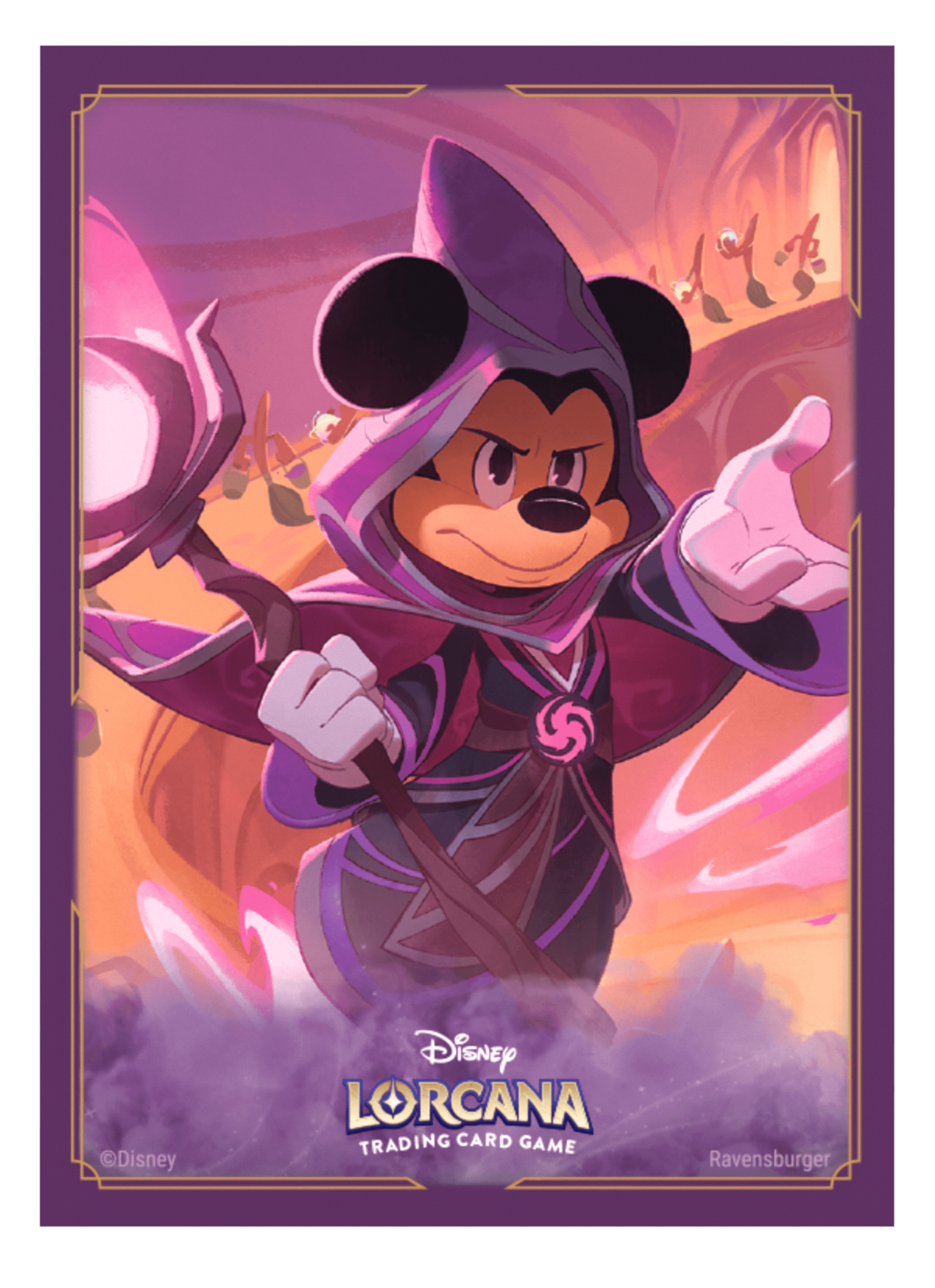 PRE-ORDER: Disney Lorcana - Mickey Mouse – Wayward Sorcerer протектори за карти (65)