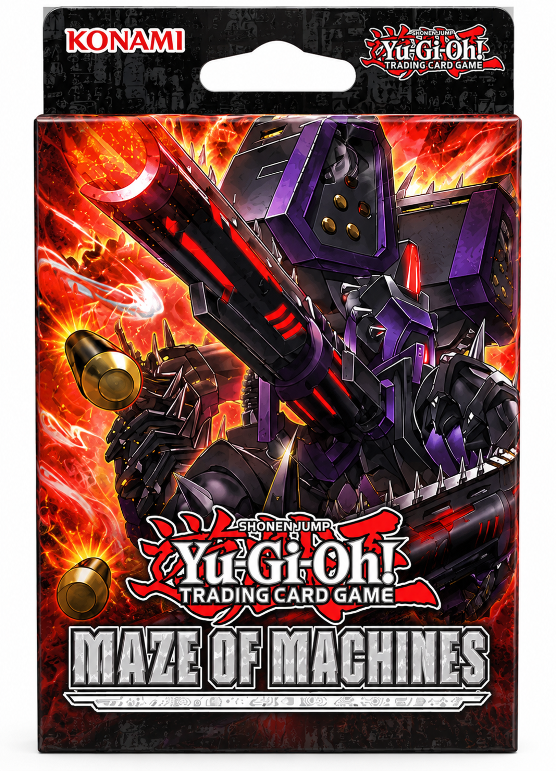 PRE-ORDER: Yu-Gi-Oh! TCG - Maze of the Machines Tuckbox (3 бустера + 1 field center карта)