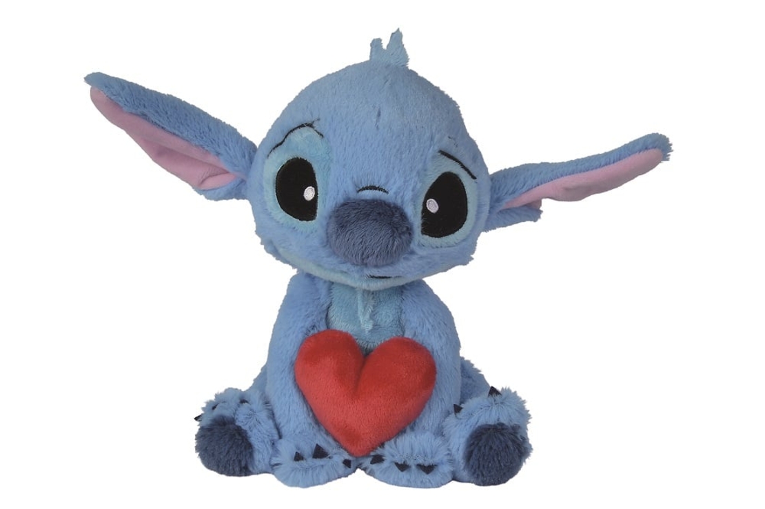 Disney - Stitch with Heart Плюшена Играчка 25 см.
