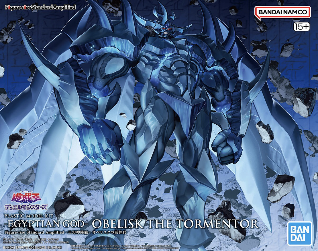 PRE-ORDER: Yu-Gi-Oh Egyptian God - Obelisk The Tormentor - Figure-rise Standard Amplified Model Kit