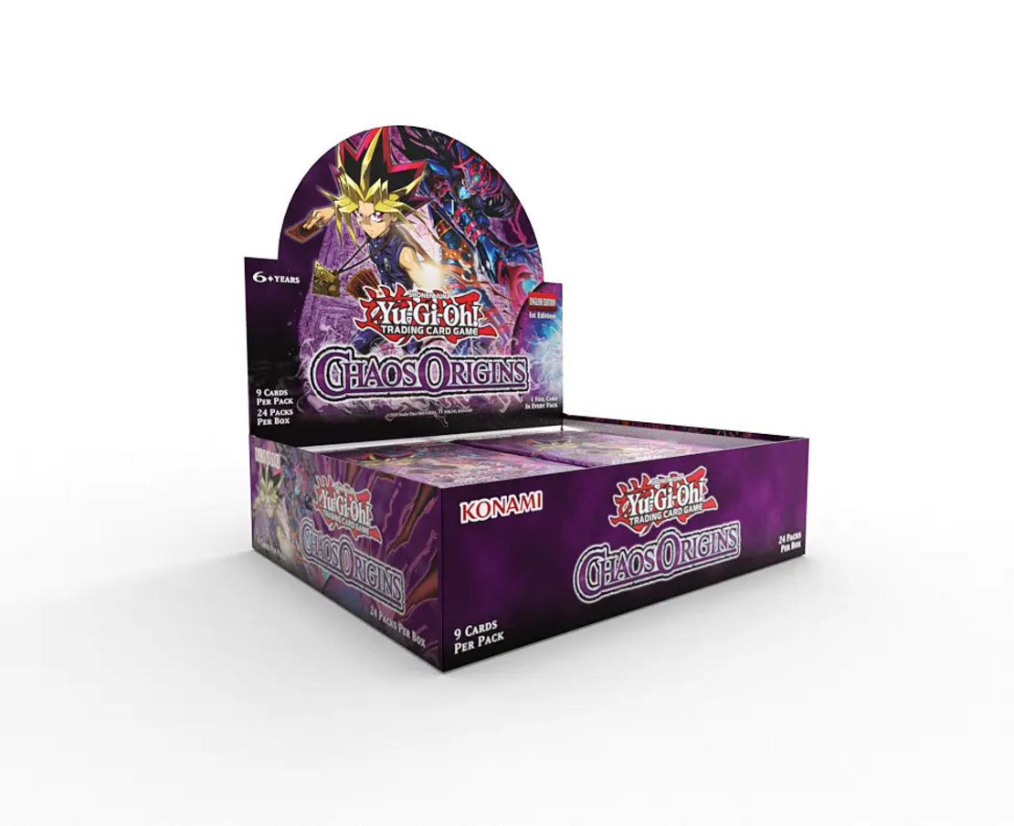 PRE-ORDER: Yu-Gi-Oh! TCG - Chaos Origins Бустер кутия (24 бустера)