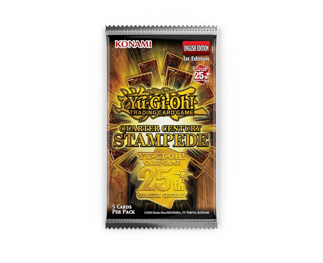 Yu-Gi-Oh TCG Quarter Century Stampede Бустер кутия (24 бустера)