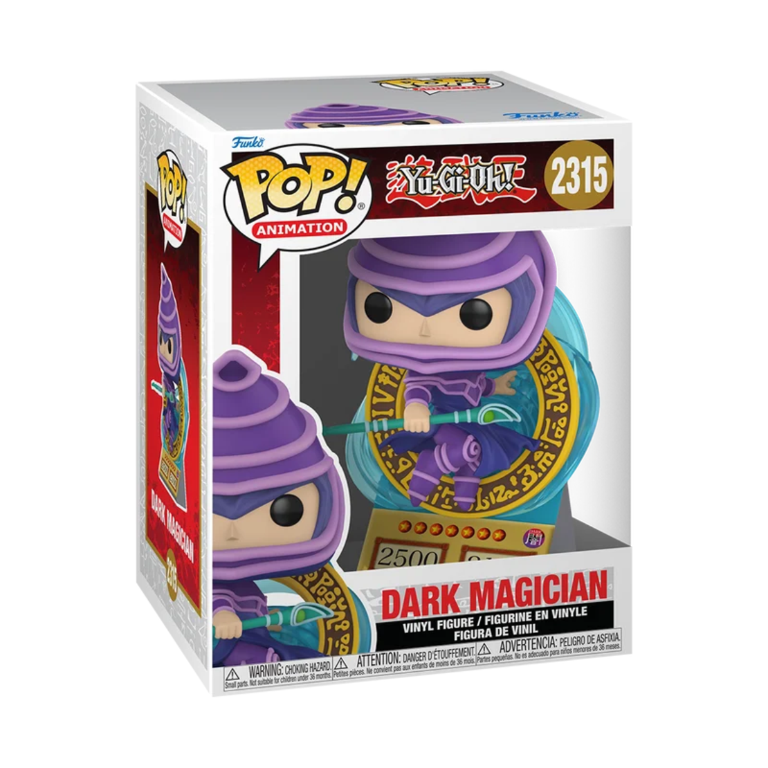 PRE-ORDER: Funko POP Premium Yu-Gi-Oh -  Dark Magician (Card) Фигурка