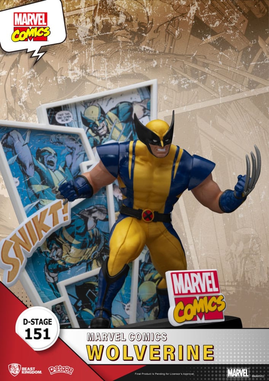 Marvel - Wolverine Diorama Stage