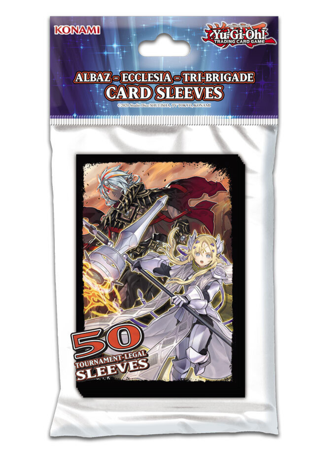 Yu-Gi-Oh Albaz - Ecclesia - Tri-Brigade протектори