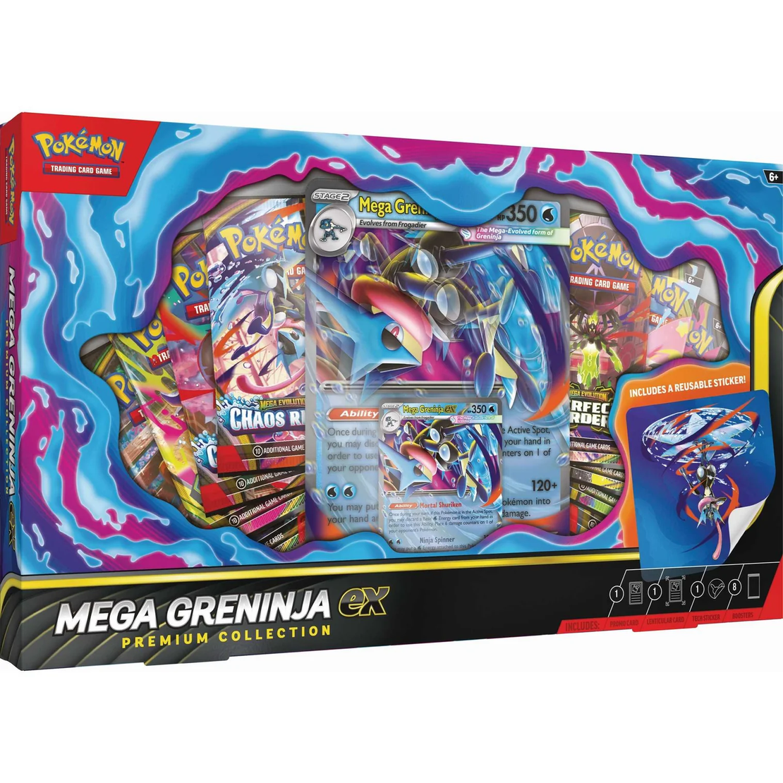 Pokemon TCG:  Mega Greninja ex Premium Collection