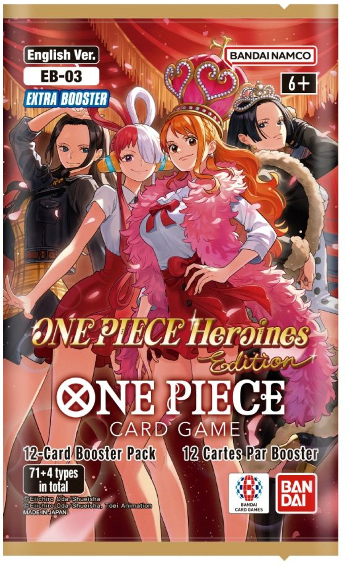 One Piece Card Game - Heroines Edition Extra Бустер EB03