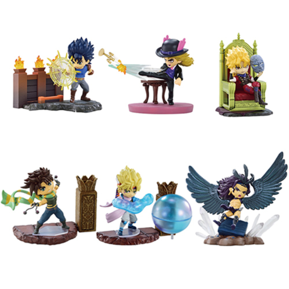 JoJo’s Bizarre Adventure on DESK Desktop - фигурка късметче