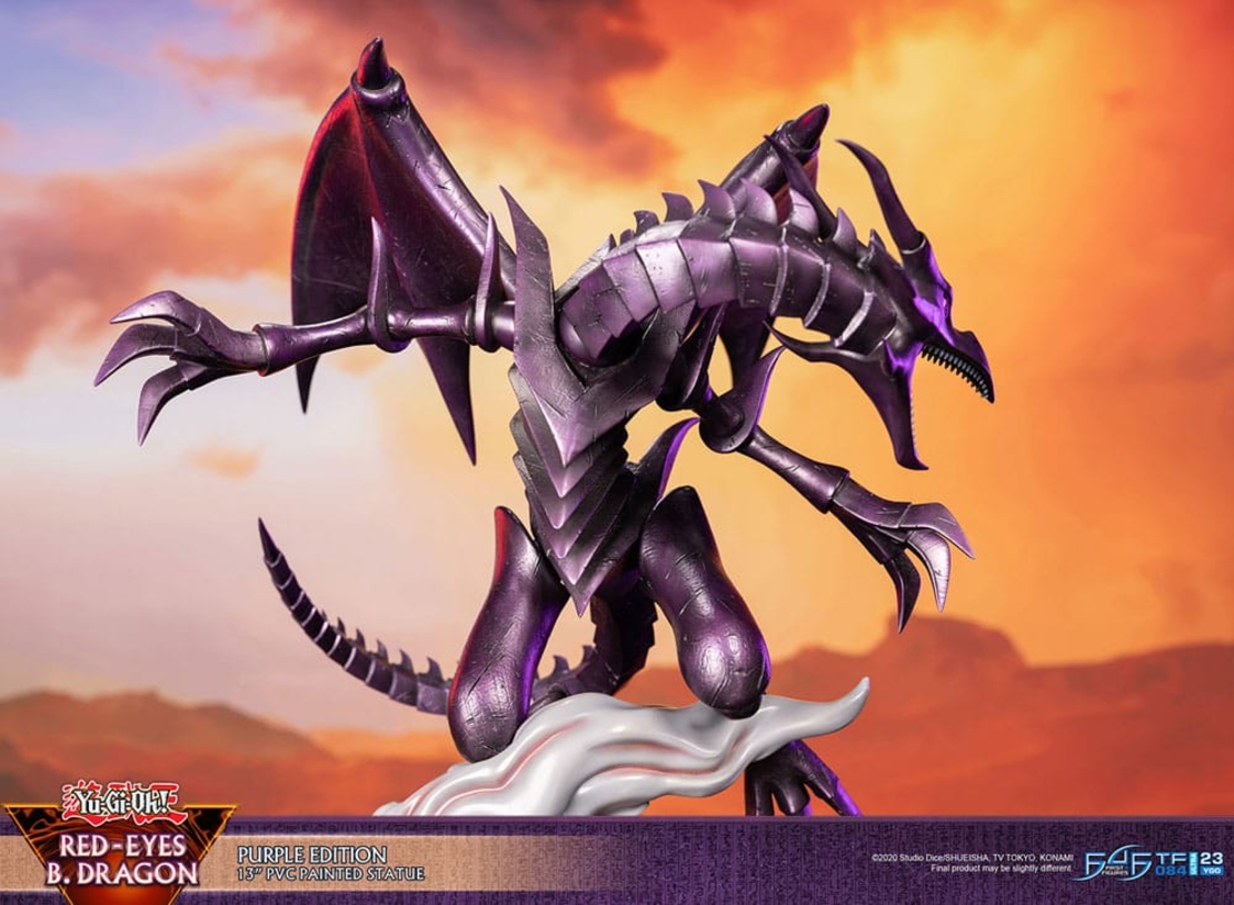 Yu-Gi-Oh - Red-Eyes Dragon (Purple Version) Колекционерска Фигурка