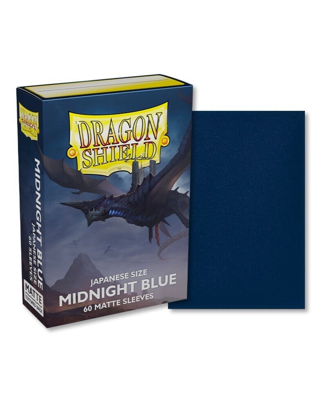 Dragon Shield матови малки протектори за карти (Midnight Blue) )