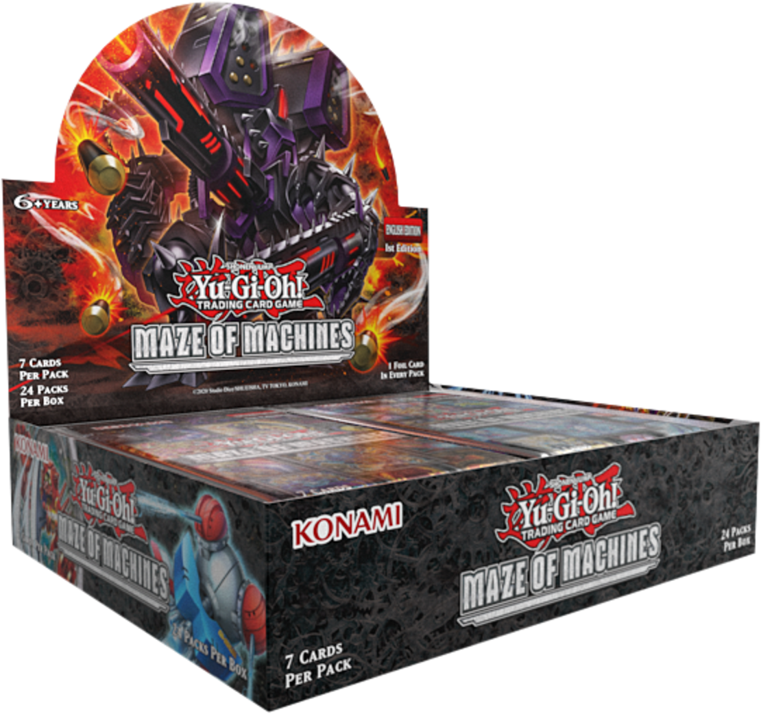PRE-ORDER: Yu-Gi-Oh! TCG - Maze of the Machines Бустер кутия (24 бустера)