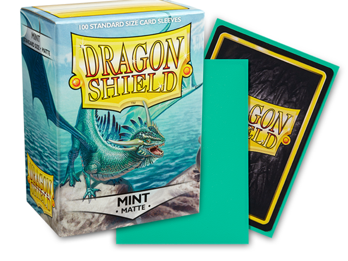 Dragon Shield - Mint Matte standard size (100 протектора)
