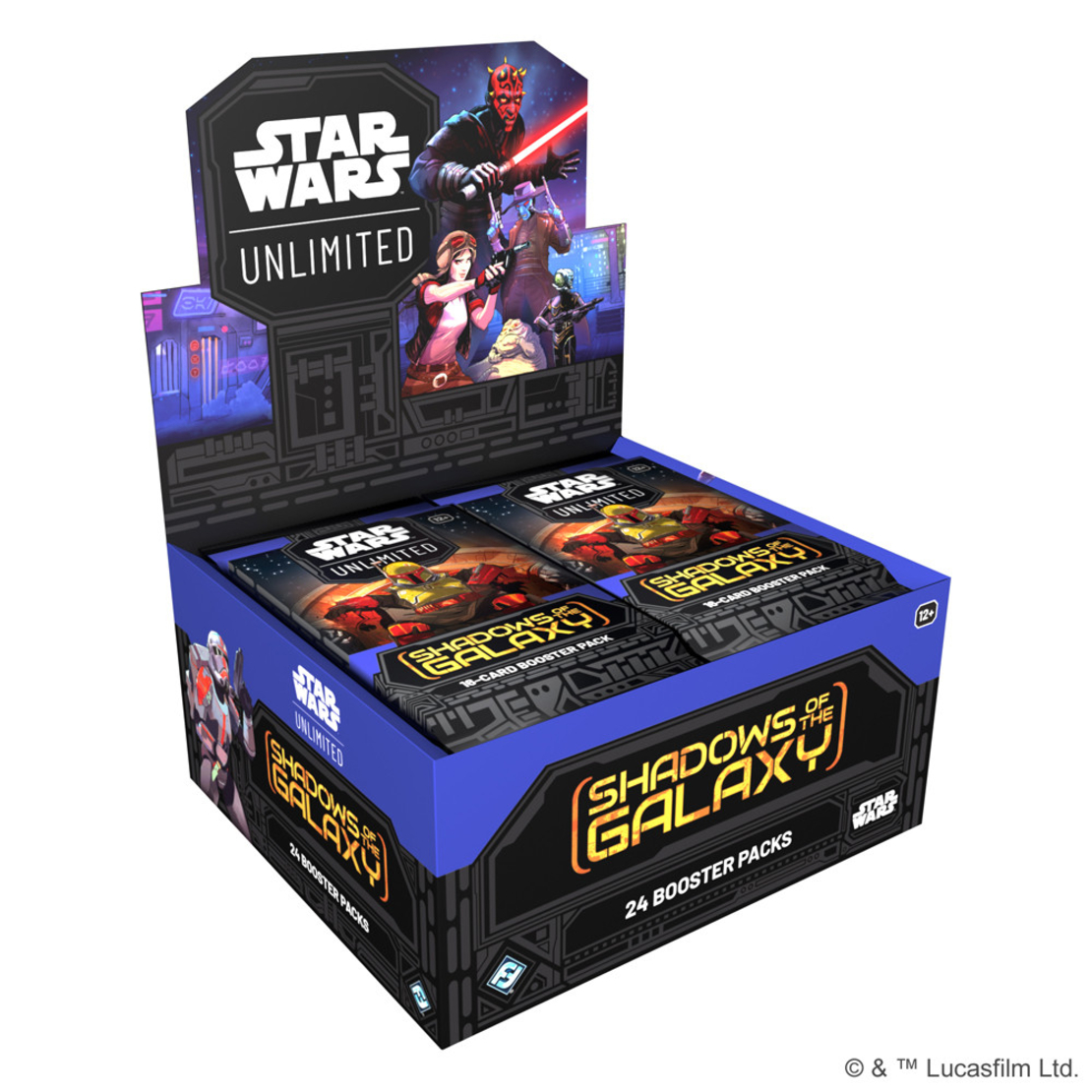 Star Wars Unlimited TCG: Shadows of the Galaxy Бустер кутия (24 бустера)