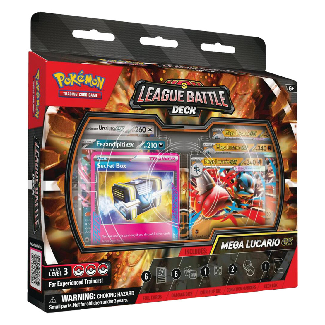 Pokemon TCG: Mega Lucario ex League Battle - тесте за игра (Level 3)