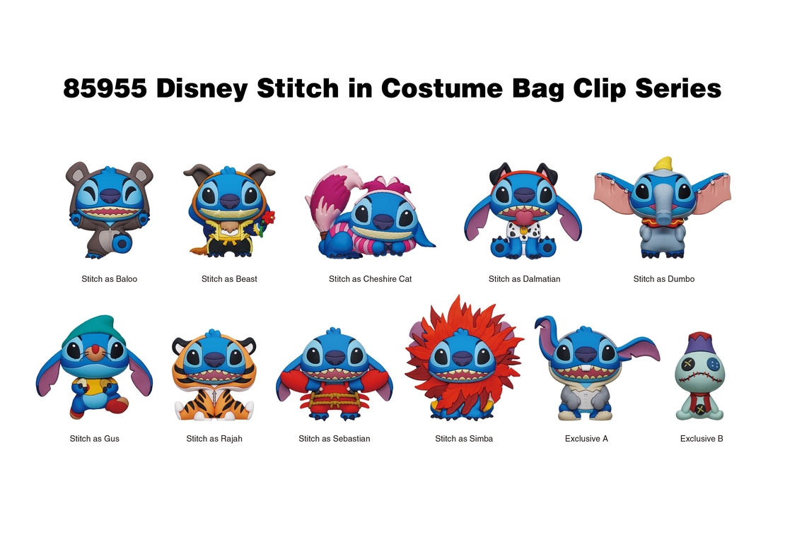 Disney - Stitch in costume 3D Фигурка Късметче