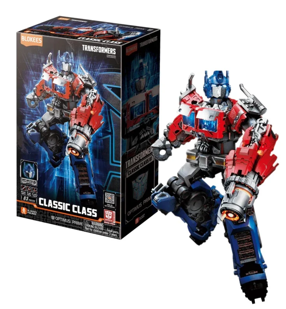 Transformers - Optimus Prime Model Kit Classic Class LED Фигурка