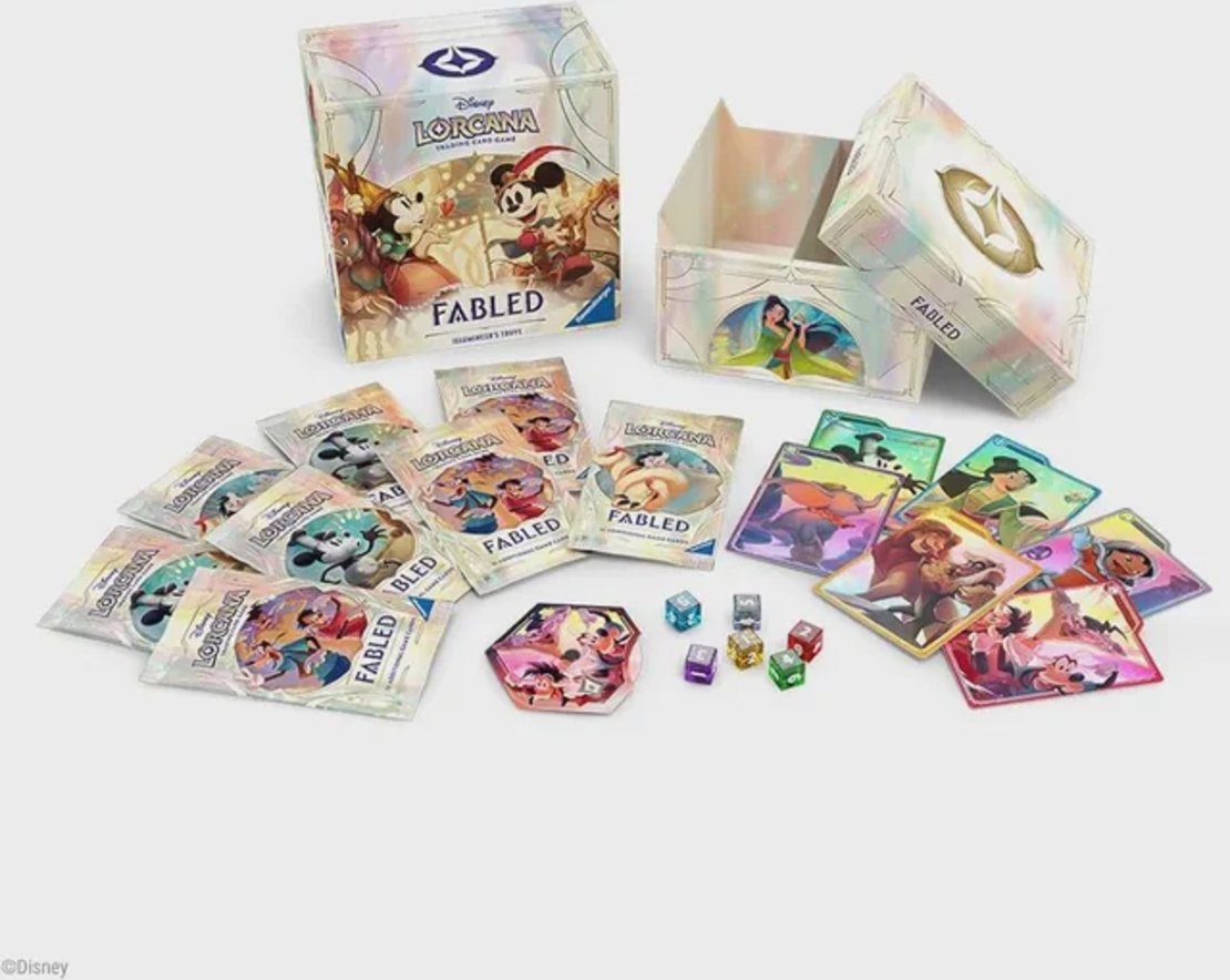 PRE-ORDER: Disney Lorcana TCG: Fabled  - Illumineer's Trove