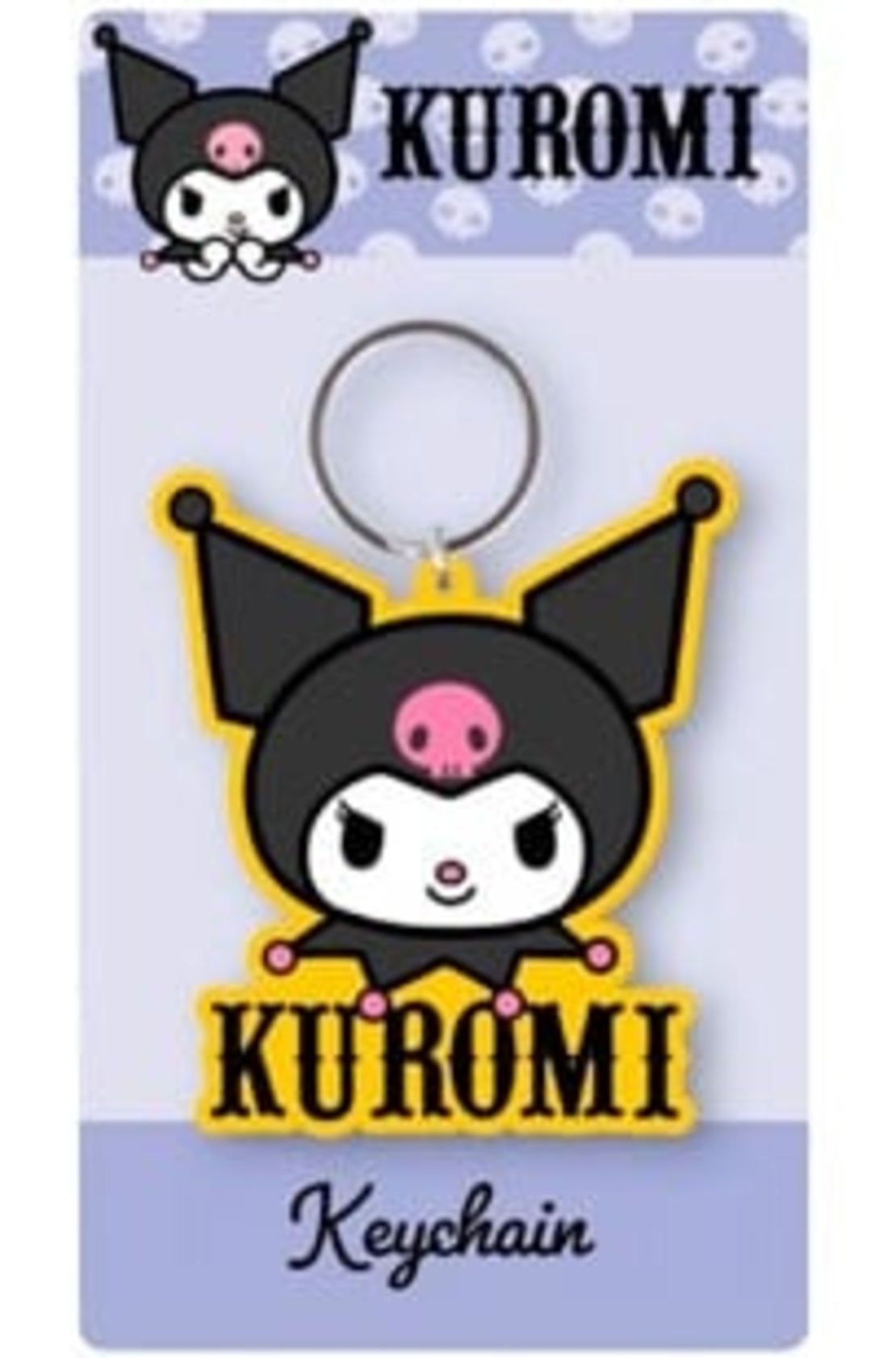 Kuromi - Yellow Ключодържател
