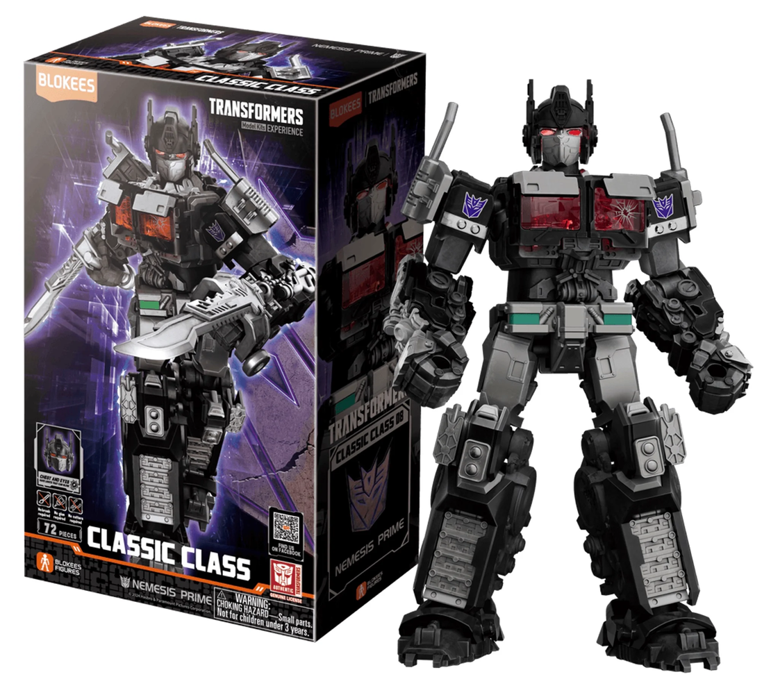 Transformers - Nemesis Prime Model Kit Classic Class LED Фигурка