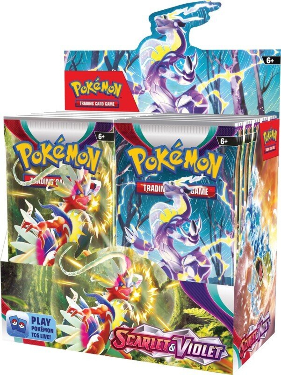 Pokemon TCG Scarlet & Violet Бустер кутия (36 бустера)