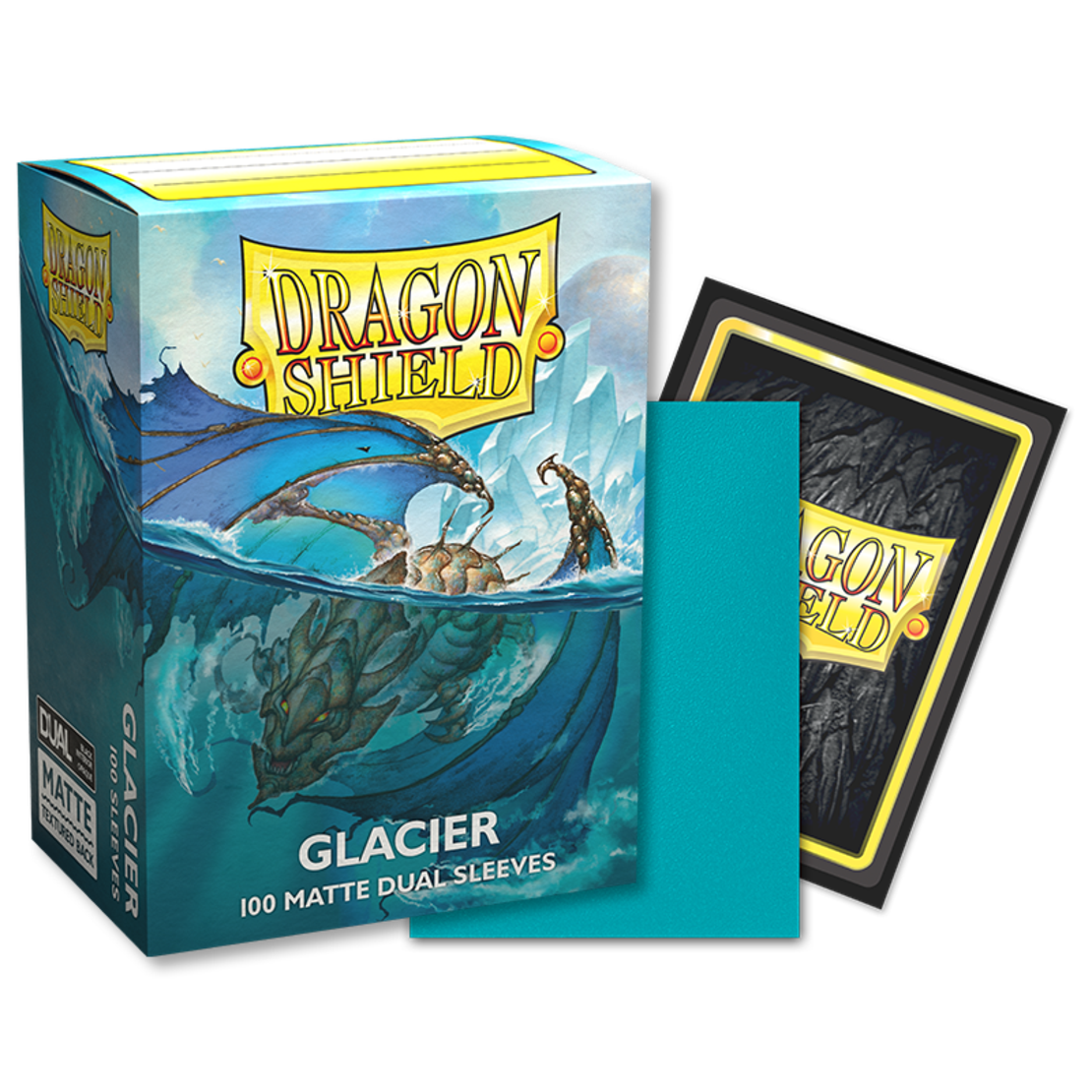 Dragon Shield - Glacier Dual Matte standard size (100 протектора)