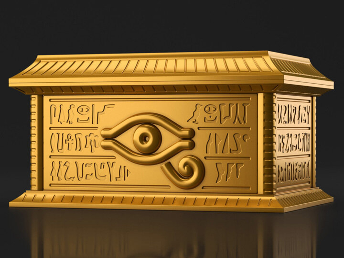 PRE-ORDER: Yu-Gi-Oh Gold Sarcophagus за Millennium Puzzle - Model Kit