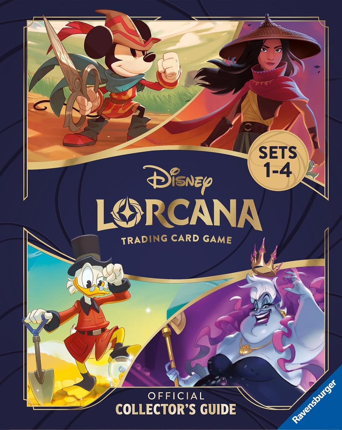 PRE-ORDER: Disney Lorcana Trading Card Game - Official Collector's Guide: Sets 1-4