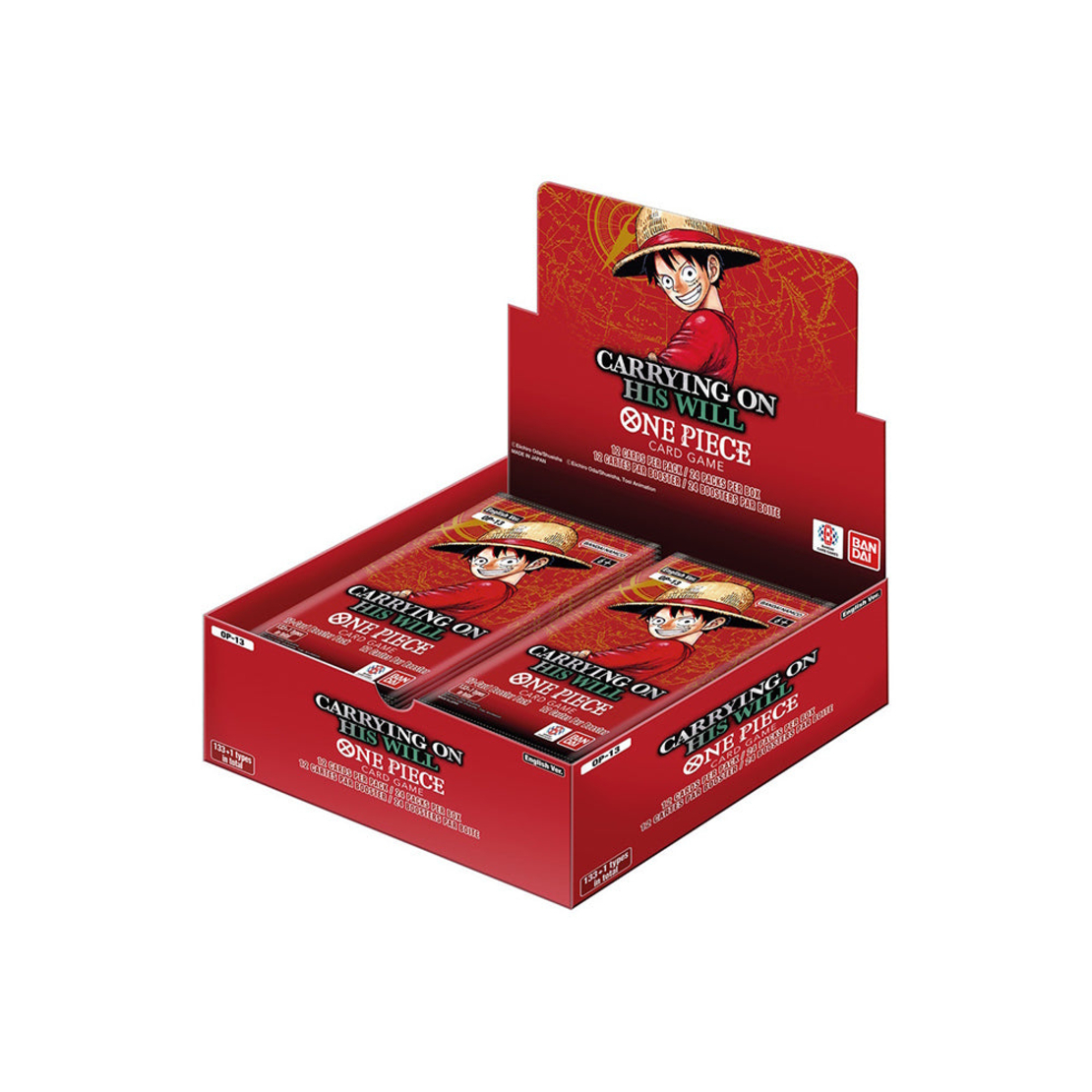 PRE-ORDER: One Piece Card Game - Carrying on his will Бустер кутия OP13 (24 бустера)