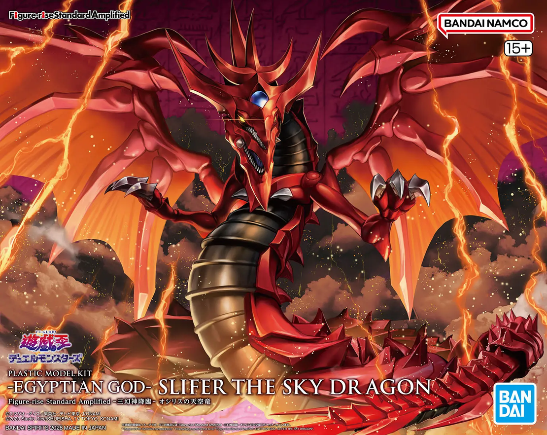 Yu-Gi-Oh Egyptian God - Slifer the Sky Dragon - Figure-rise Standard Amplified Model Kit