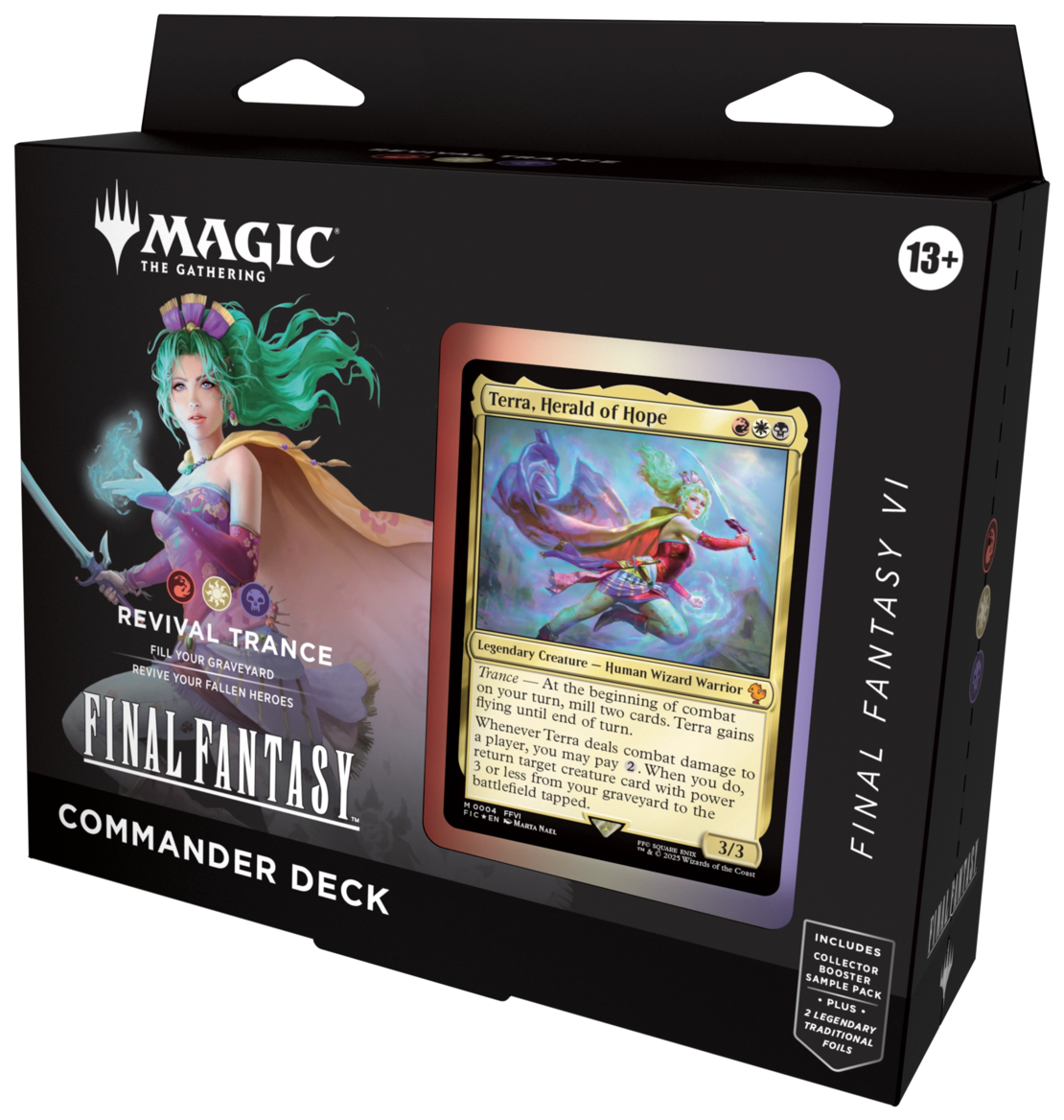 Magic The Gathering - Final Fantasy VI Commander тесте за игра (Revival Trance)