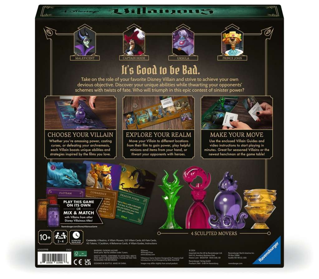 Disney Villainous: Introduction to Evil - Настолна Игра