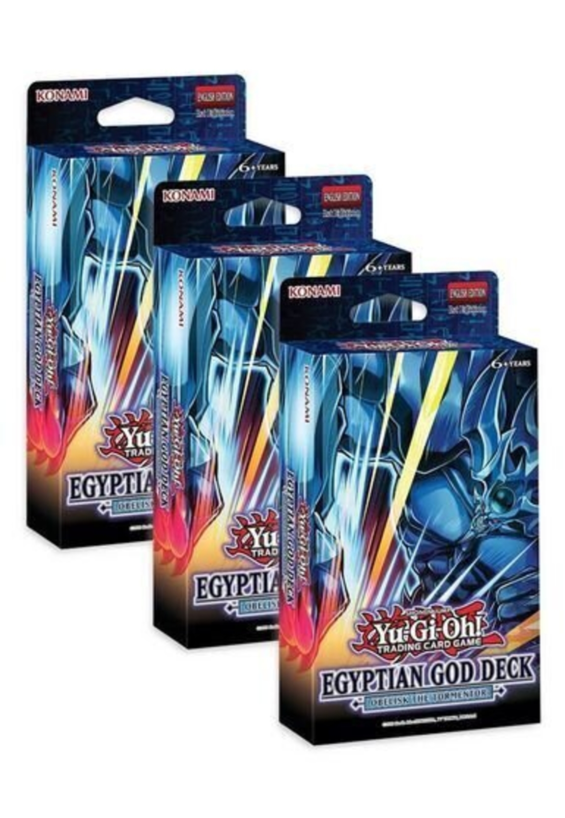 Yu-Gi-Oh TCG Egyptian God: Obelisk  (3 тестета)