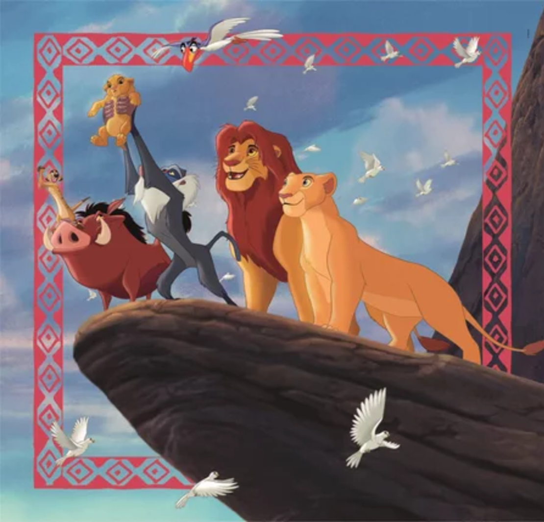 Disney - Цар Лъв (3 пъзела)
