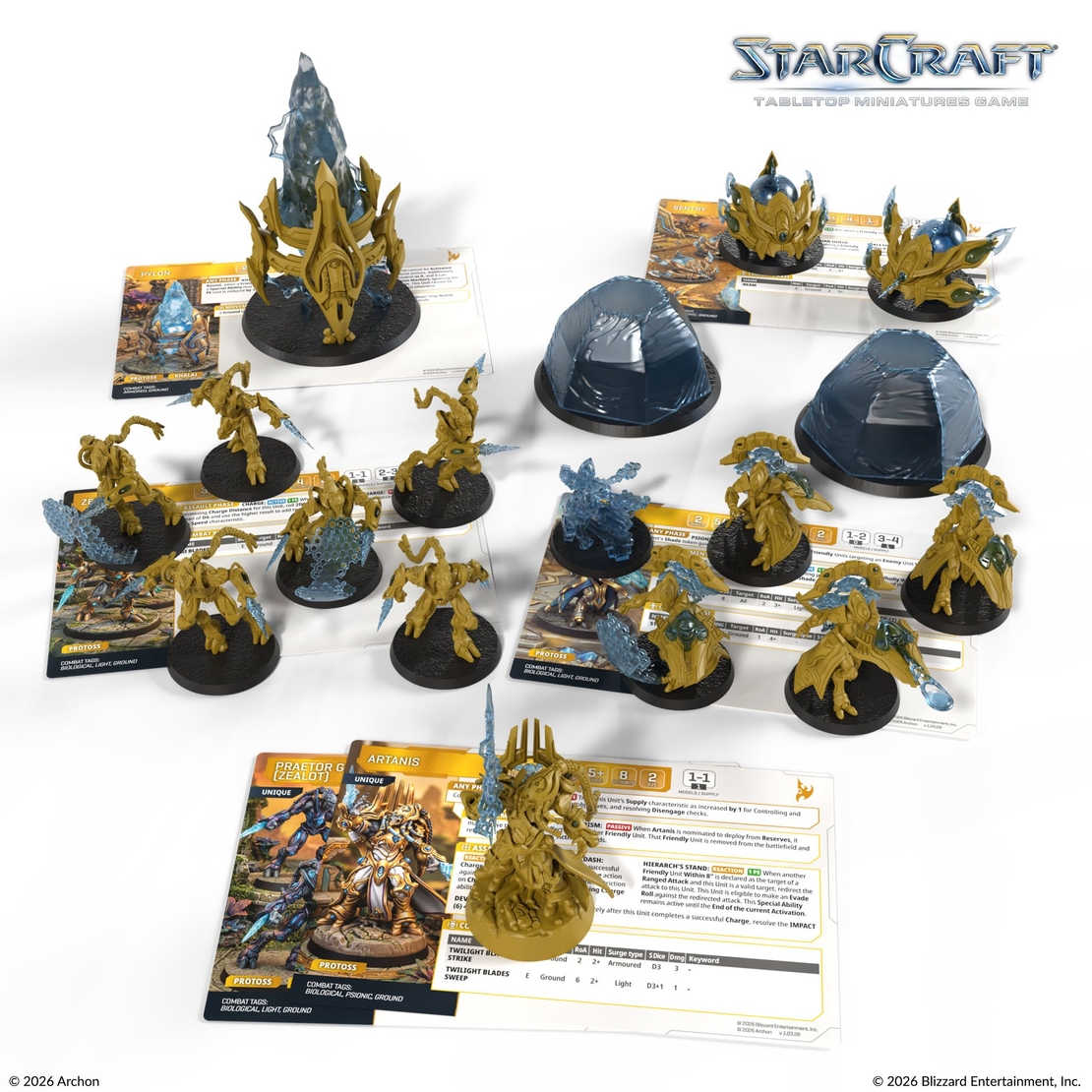PRE-ORDER: StarCraft TMG: Protoss Starter Set Founders Edition